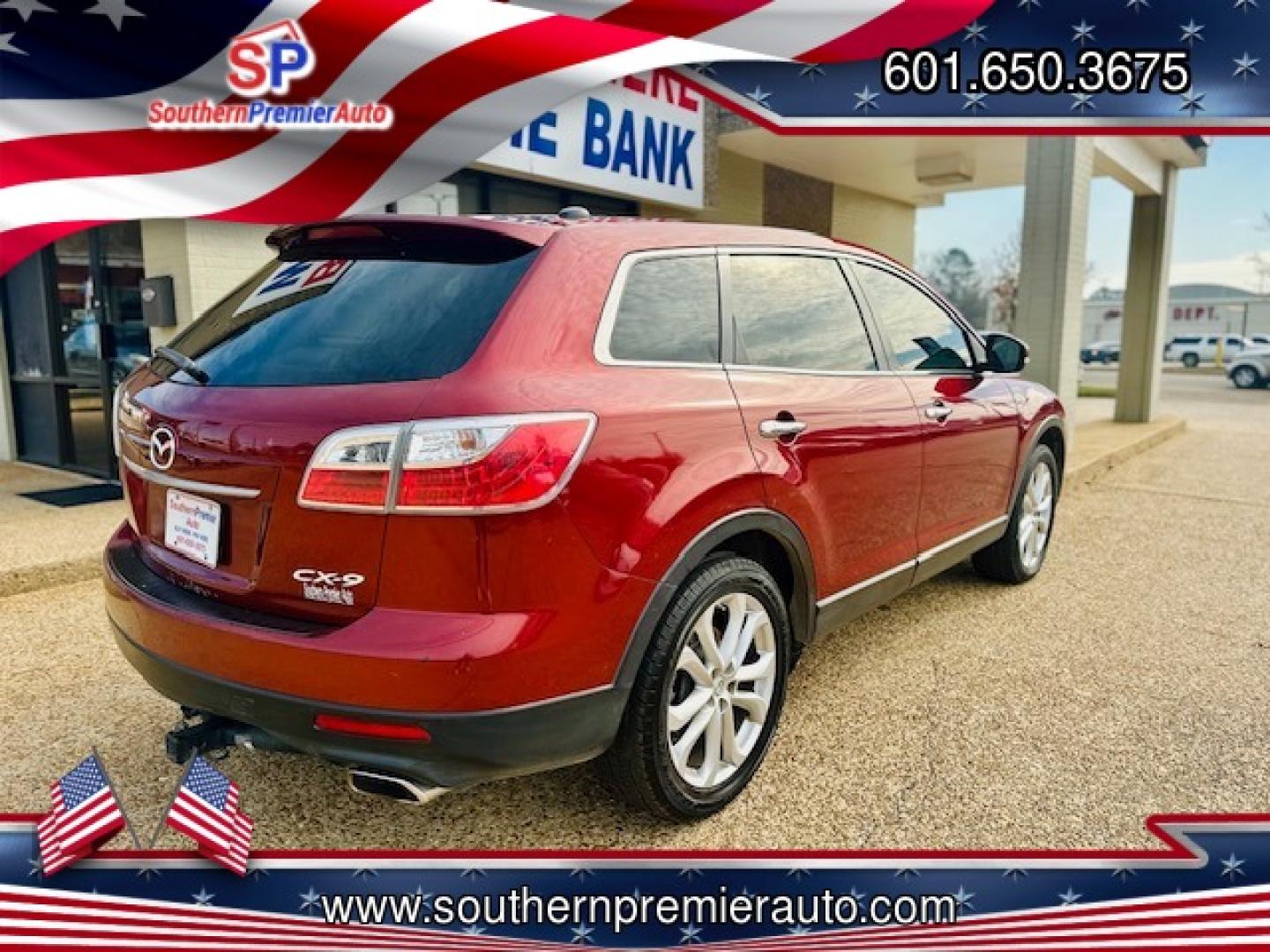 2011 RED MAZDA CX-9 GRAND TOURING (JM3TB2DA6B0) , located at 922 W. Beacon St., Philadelphia, MS, 39350, (601) 650-3675, 32.770447, -89.127151 - Photo#5